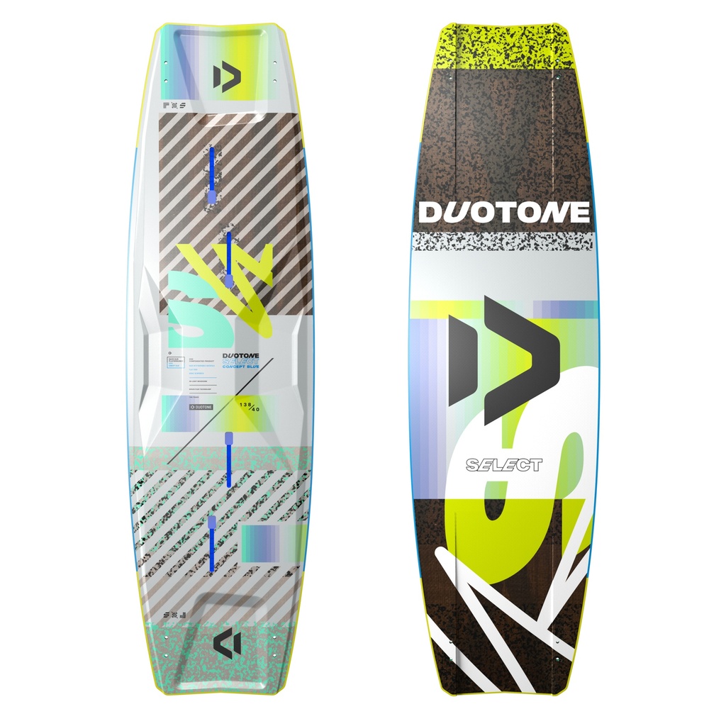 Duotone Select Concept Blue 2024 Twintip Kiteboarding Board